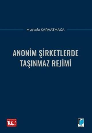Anonim Şirketlerde Taşınmaz Rejimi - 1