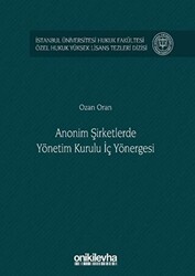 Anonim Şirketlerde Yönetim Kurulu İç Yönergesi - 1