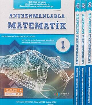 Antrenmanlarla Matematik 1-2-3-4 Kitap Takım - 1