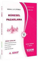 AÖF 4. Sınıf Küresel Pazarlama Konu Anlatımlı Kod: 4463 - Egem Eğitim Yayınları