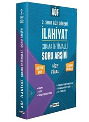 AÖF İlahiyat 2. Sınıf Güz Dönemi Soru Arşivi - 1