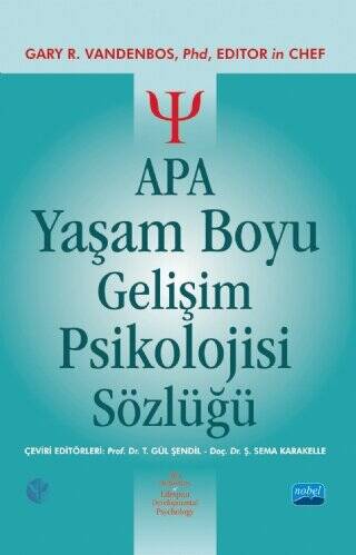 APA Yaşam Boyu Gelişim Psikolojisi Sözlüğü - 1