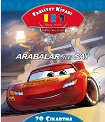 Arabalar İle Say Faaliyet Kitabı - Disney Arabalar 3 - 1