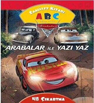 Arabalar İle Yazı Yaz Faaliyet Kitabı - Disney Arabalar 3 - 1