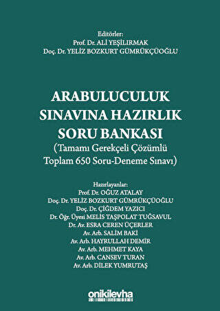 Arabuluculuk Sınavına Hazırlık Soru Bankası - 1