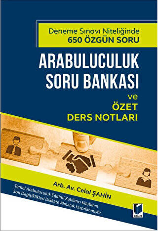 Arabuluculuk Soru Bankası ve Özet Ders Notları - 1