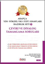 YDS - YÖKDİL - YKS Sınavları Hazırlık Seti 3 Çeviri ve Diyalog Tamamlama Soruları - Akdem Yayınları