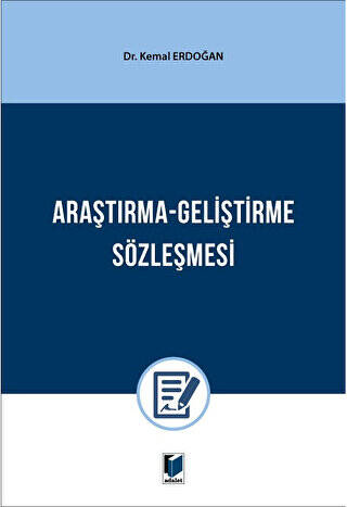 Araştırma - Geliştirme Sözleşmesi - 1