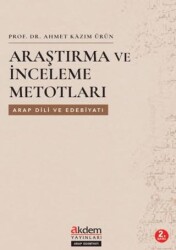 Araştırma ve İnceleme Metotları - Akdem Yayınları