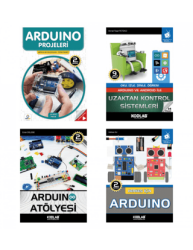 Arduino Atölye Seti 4 Kitap Takım - 1