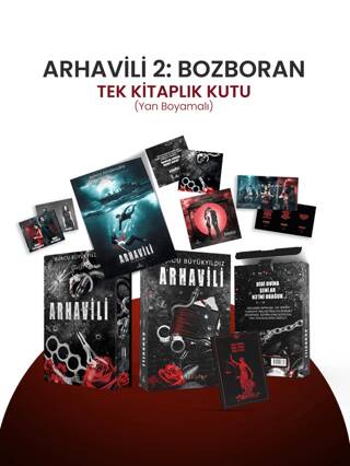 Arhavili 2: Bozboran - Tek Kitaplık Kutu Yan Boyamalı - 1