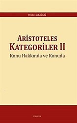 Aristoteles Kategoriler 2 - 1