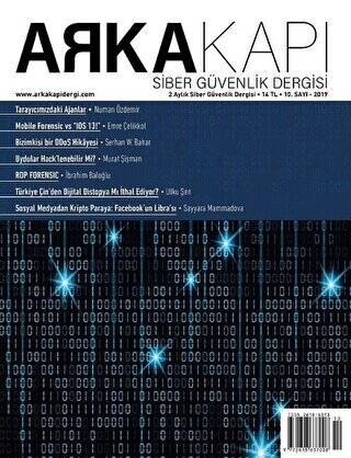 Arka Kapı Siber Güvenlik Dergisi Sayı 10 - 1