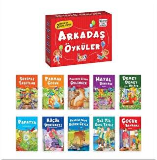 Arkadaş Öyküler 10 Kitap + Soru Kitapçığı - 1