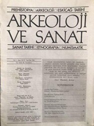 Arkeoloji ve Sanat Dergisi Sayı 18 - 19 - 1