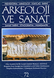 Arkeoloji ve Sanat Dergisi Sayı 72 - 1