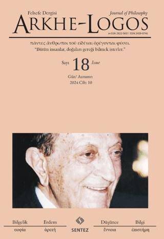 Arkhe-Logos Felsefe Dergisi Sayı: 18 Güz 2025 - 1