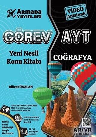 Armada Görev YKS AYT Coğrafya Konu Kitabı Yeni Nesil - 1