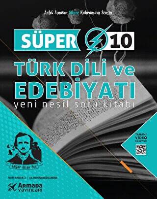 Armada Süper 10.Sınıf Türk Dili Ve Edebiyatı Yeni Nesil Soru Kitabı - 1