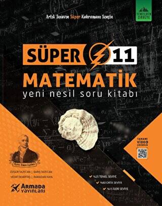 Armada Süper 11.Sınıf Matematik Yeni Nesil Soru Kitabı - 1