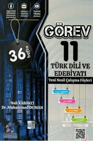 11. Sınıf Türk Dili ve Edebiyatı Görev Çalışma Föyleri - 1