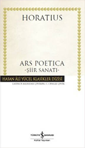 Ars Poetica - Şiir Sanatı Ciltli - 1