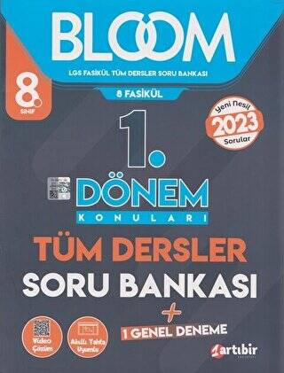 8. Sınıf Tüm Dersler BLOOM 1. Dönem Soru Bankası - 1