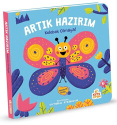 Artık Hazırım! Kelebek Olmaya Oyunlu Kitap - Bi Kutu Oyun