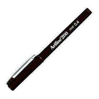 Artline 200N Fine Keçe Uçlu Yazı Kalemi Uç 0.4 Mm Siyah - 1