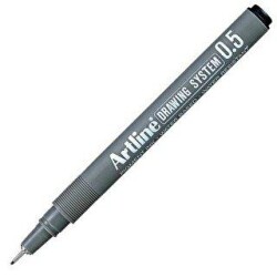 Artline Drawing System 0.5 Çizim Kalemi Uç 0.5Mm Siyah - Artline