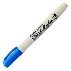 Artline Supreme Brush Marker Esnek Fırça Uçlu Kalem Royal Mavi - Artline