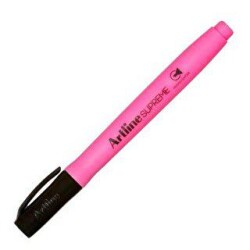 Artline Supreme Fosforlu Kalem Kesik Uç 4.0Mm Pembe - Artline