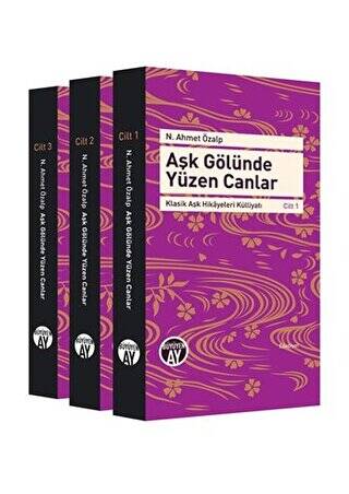 Aşk Gölünde Yüzen Canlar 3 Cilt Takım - 1