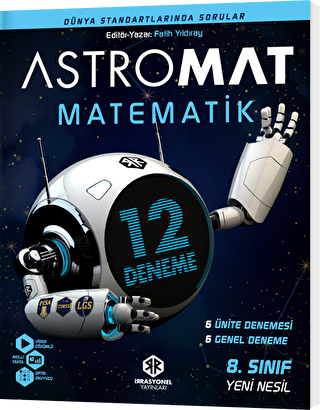 Astromat 8. Sınıf Yeni Nesil Matematik 12`li Deneme - 1