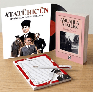 Atatürk’ün Sevdiği Şarkılar & Türküler Plak - Anılarla Atatürk - Bloknot ve Kalem - 1