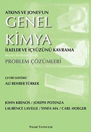 Atkins ve Jones`un Genel Kimya İlkeler ve İçyüzünü Kavrama Problem Çözümleri - 1