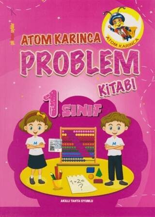 Atom Karınca 1. Sınıf Problemler Kitabı - 1