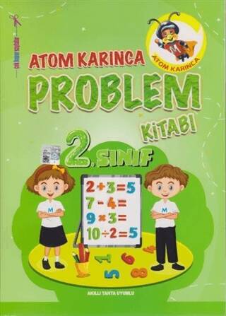 Atom Karınca 2. Sınıf Problemler Kitabı - 1