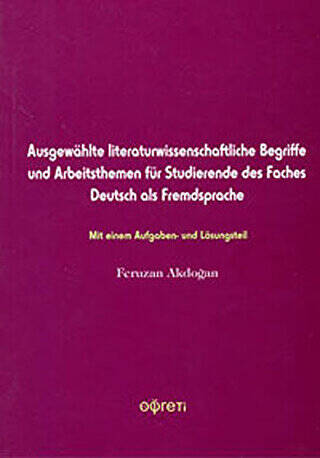 Ausgewahlt Literaturwissenschaftliche Begriffe und Arbeitsthemen für Studierende des Faches Deutsc als Fredsprache - 1