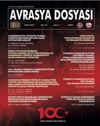 Avrasya Dosyası Sayı: 14-2 - 1