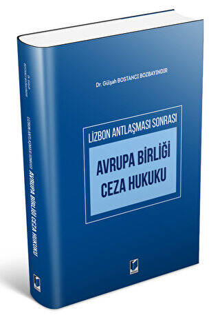 Avrupa Birliği Ceza Hukuku - 1