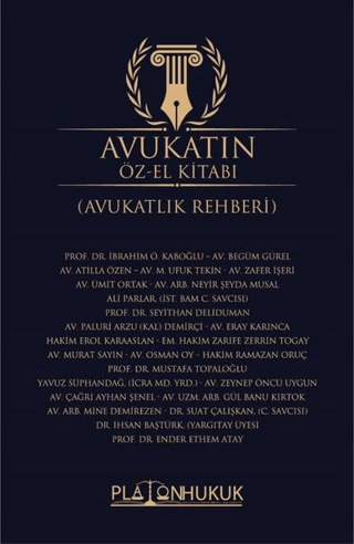 Avukatın Öz-El Kitabı Avukatlık Rehberi - 1