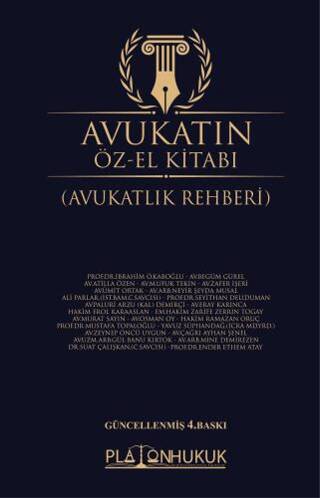 Avukatın Öz El Kitabı Avukatlık Rehberi - 1