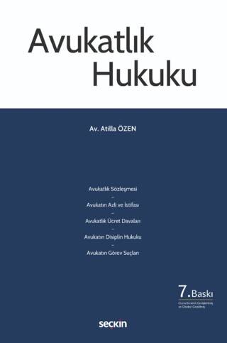 Avukatlık Hukuku - 1