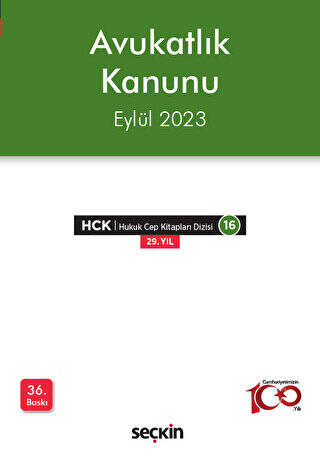 Avukatlık Kanunu - 1