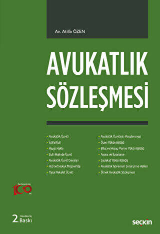 Avukatlık Sözleşmesi - 1