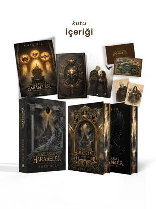 Aynalar Çağı Serisi 1 - Yozlaşmış Harabeler Tek Kitaplık Yan Boyamalı Kutu - 1
