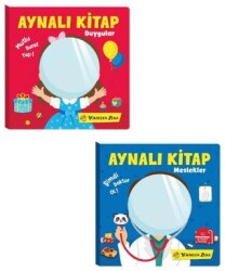 Aynalı Kitap 2`li Set Duygular - Meslekler - Yükselen Zeka Yayınları