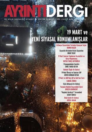 Ayrıntı Dergisi Sayı: 49 Güz 2025 - 1