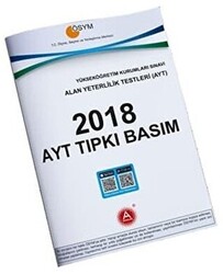 AYT 2018 Çıkmış Sorular - 1